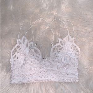 Free People Bralette size Medium White